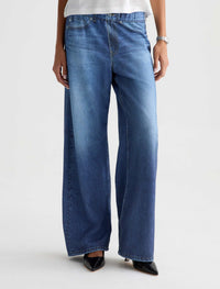 Adria Off-Duty Denim Sweatpant
