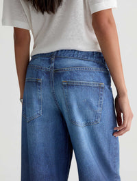Adria Off-Duty Denim Sweatpant