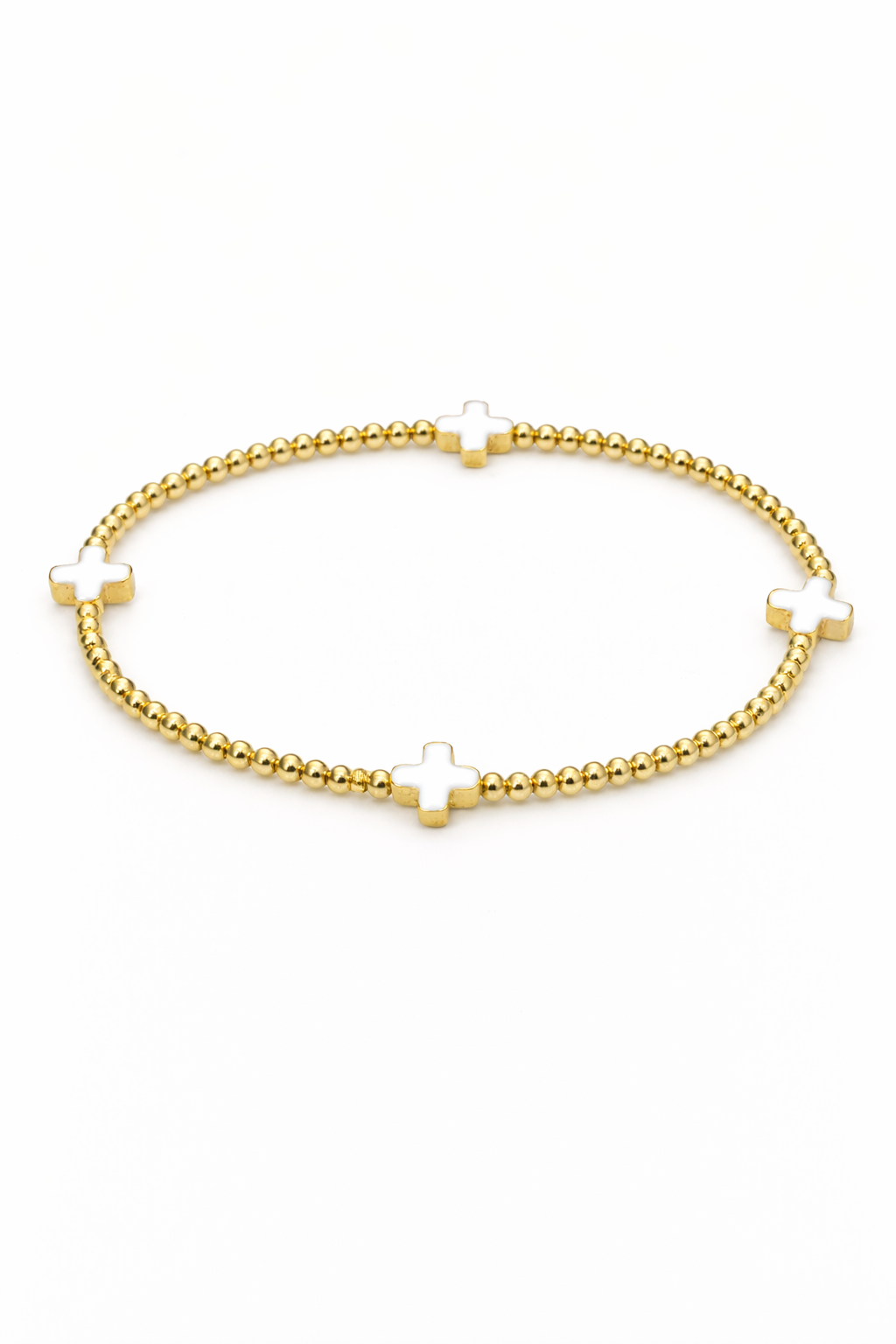 Gold Coast Lucy Cross Bracelet- Extended