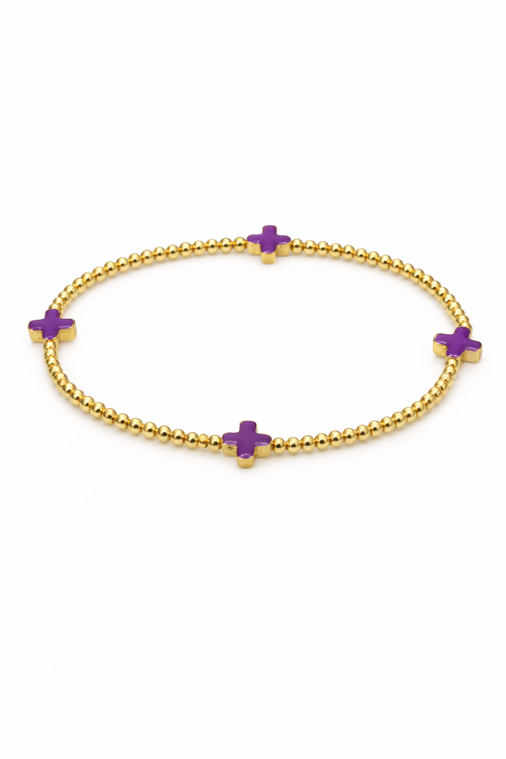 Gold Coast Lucy Cross Bracelet- Extended