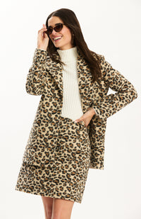 Shannon Leopard Coat