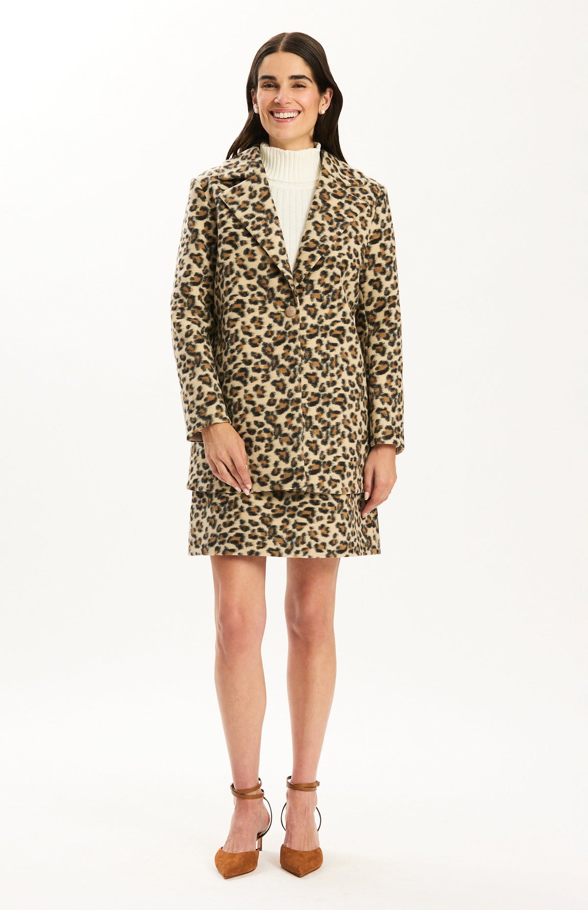 Shannon Leopard Coat