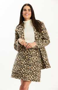 Shannon Leopard Coat
