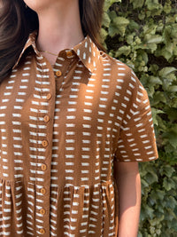 Coffee Print Romper