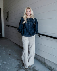 By Your Side Denim Top