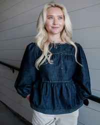 By Your Side Denim Top