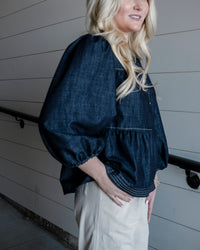 By Your Side Denim Top