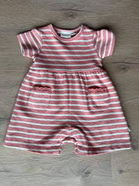 Short Sleeve Romper with Pockets