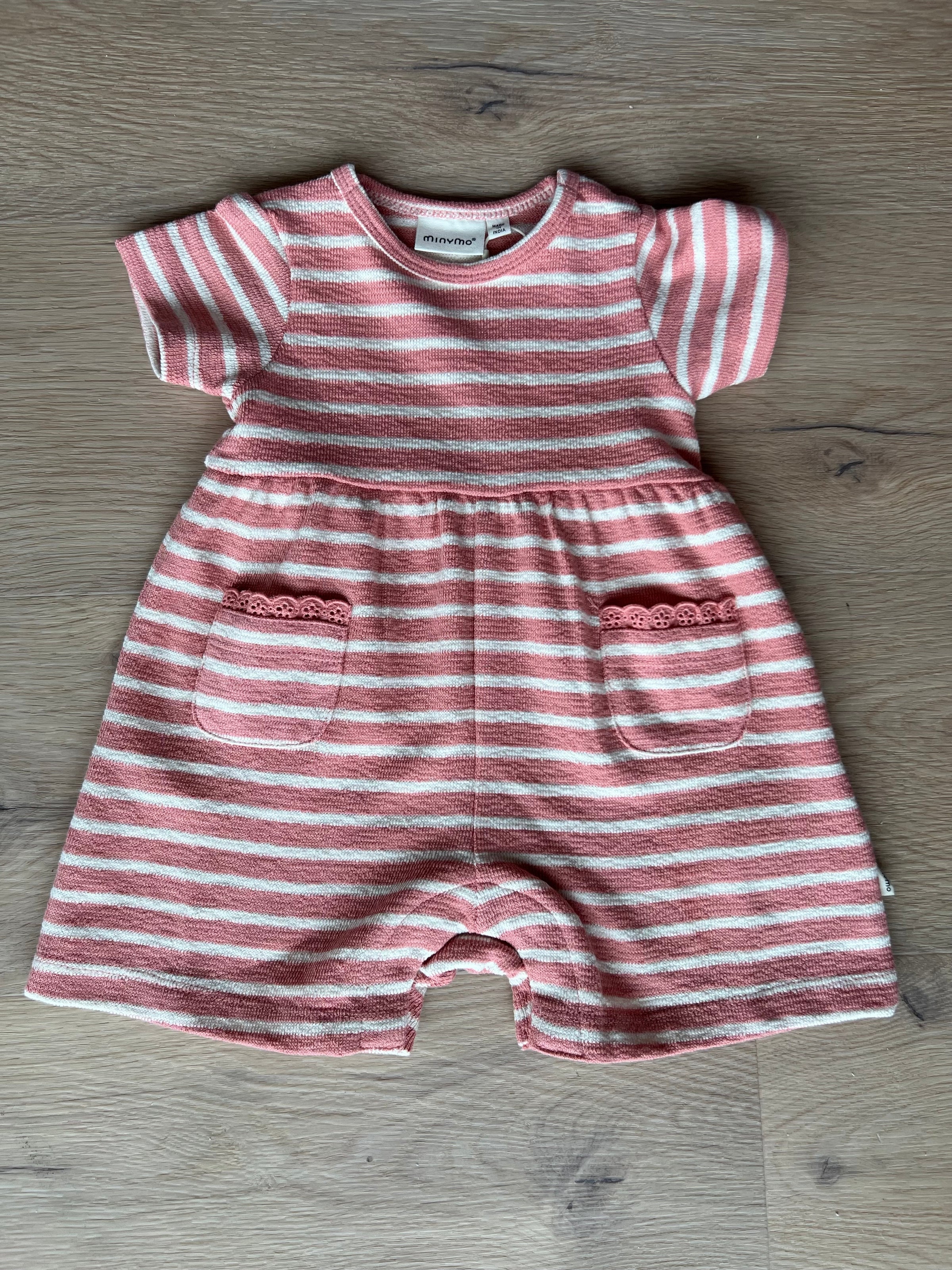 Short Sleeve Romper with Pockets