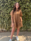 Coffee Print Romper