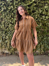 Coffee Print Romper