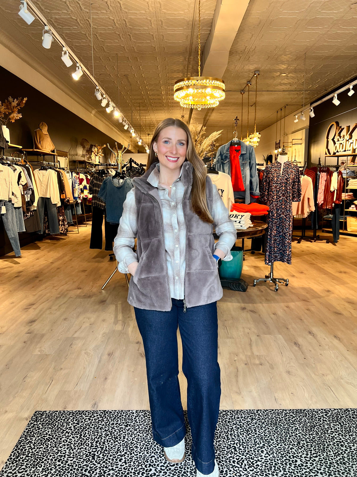 Sarah Side-Zip Vest