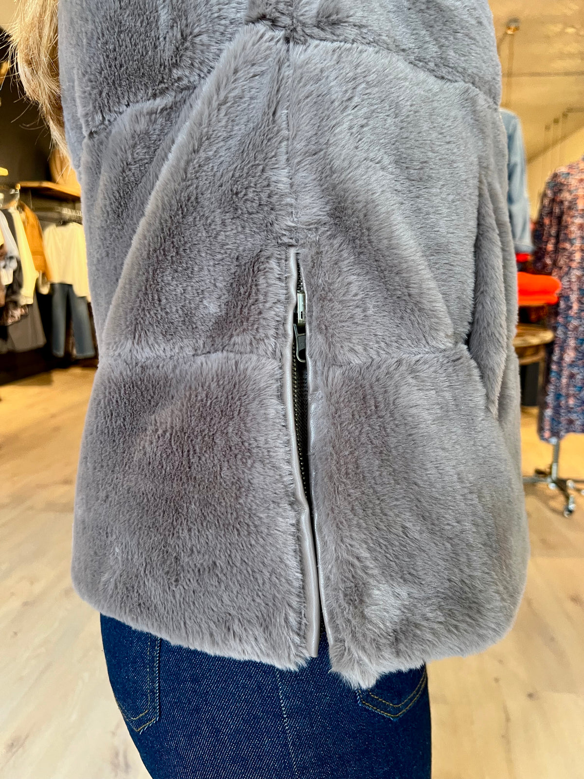 Sarah Side-Zip Vest