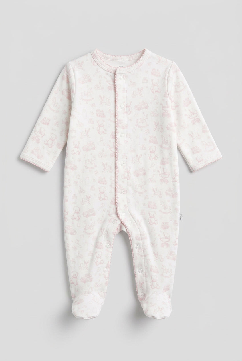 Puff Sleeve Snap Romper