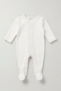 Puff Sleeve Snap Romper
