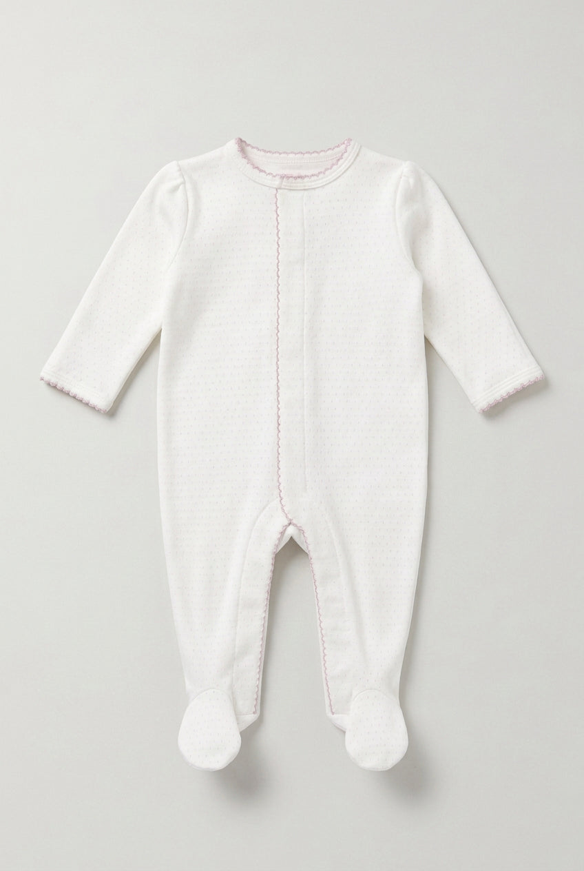 Puff Sleeve Snap Romper