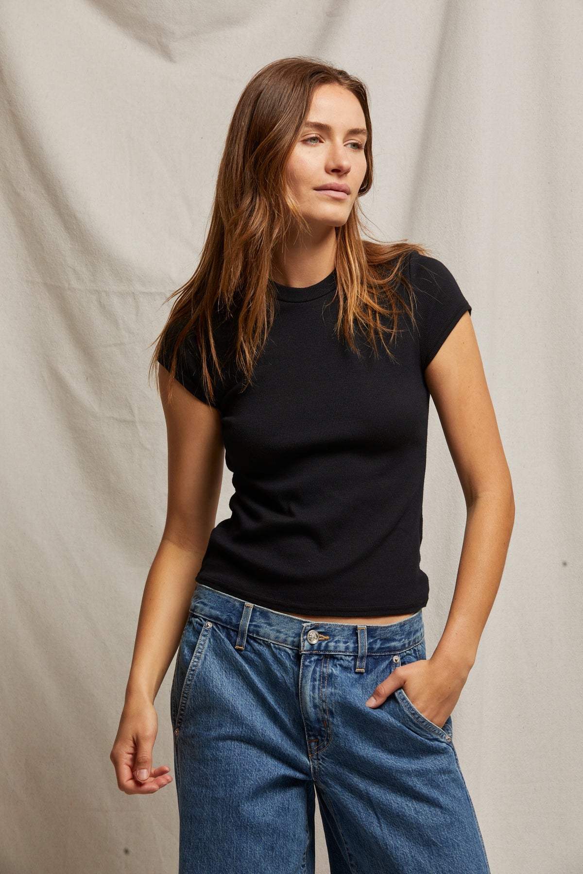 Jude Ribbed Baby Tee