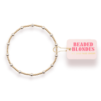 June Bracelet Gold with Silver