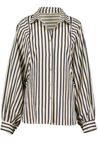 Aly Dolman Sleeve Striped Top