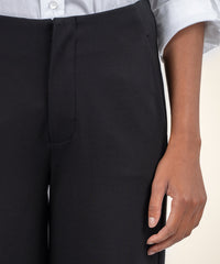 Meg Wide Leg Pants with Trouser Pockets