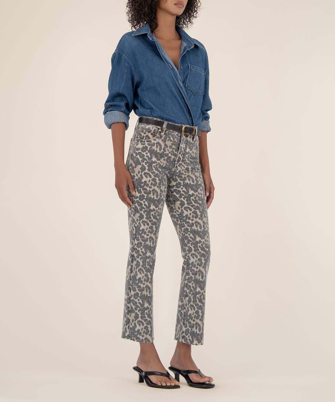 Kelsey High Rise Ankle Flare 27 1/4"