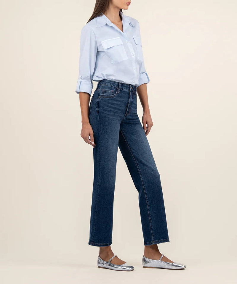 Charlotte High Rise Wide Leg Jeans
