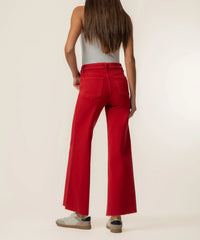 Meg High Rise Fab Ab Wide Leg Jean