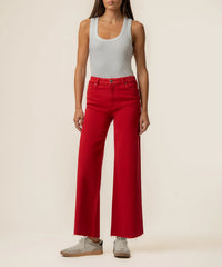 Meg High Rise Fab Ab Wide Leg Jean