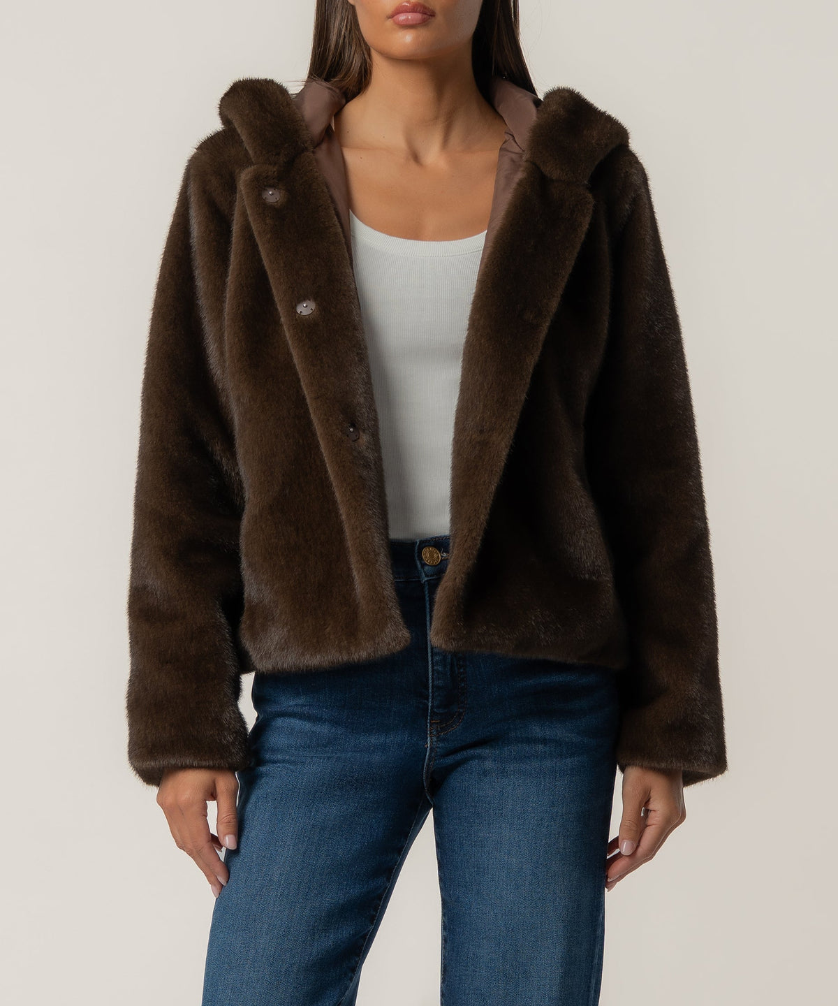 Saskia Faux Fur Jacket