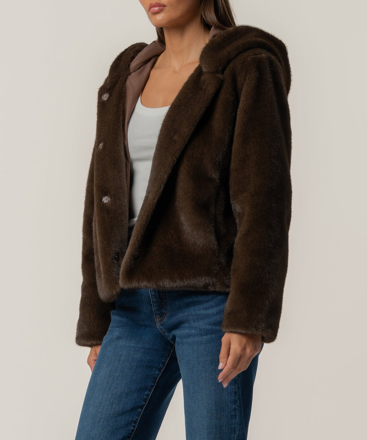 Saskia Faux Fur Jacket