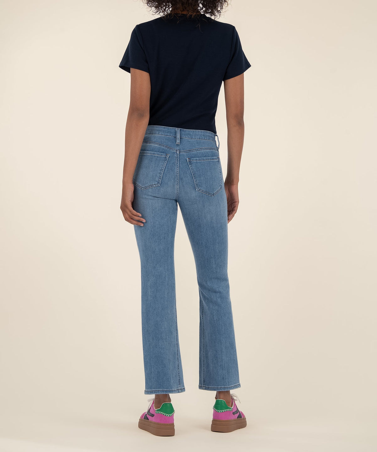 Kelsey High Rise Ankle Flare Jeans
