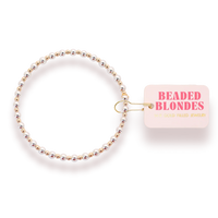 Mini Katy Bracelet in Silver with Gold- Extended