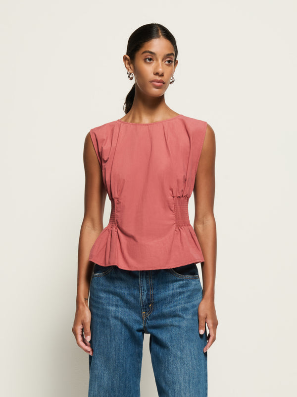 Lela Smocked Top