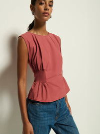 Lela Smocked Top