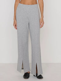 Lincoln Front Slit Knit Pant