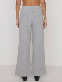 Lincoln Front Slit Knit Pant