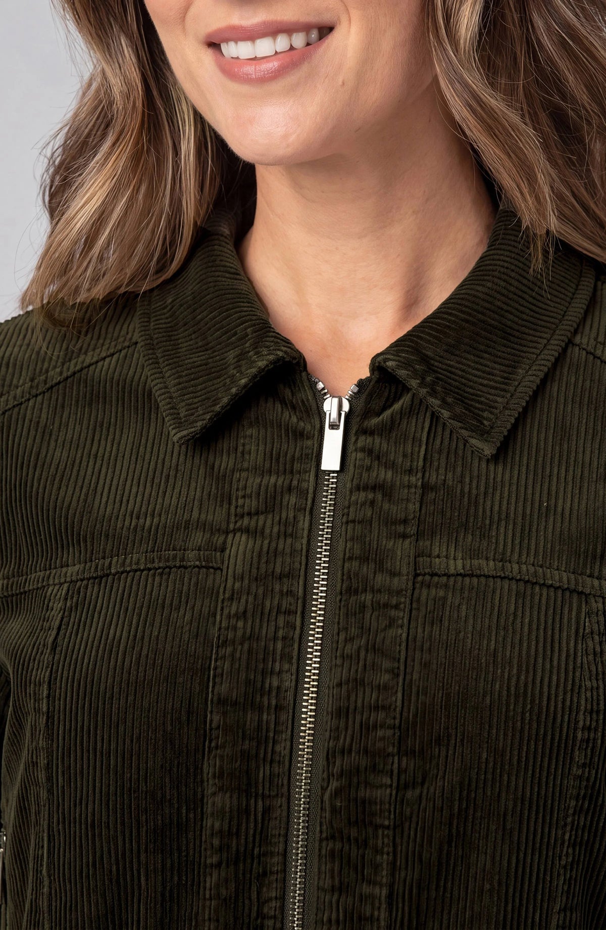 Collared Bomber Jacket
