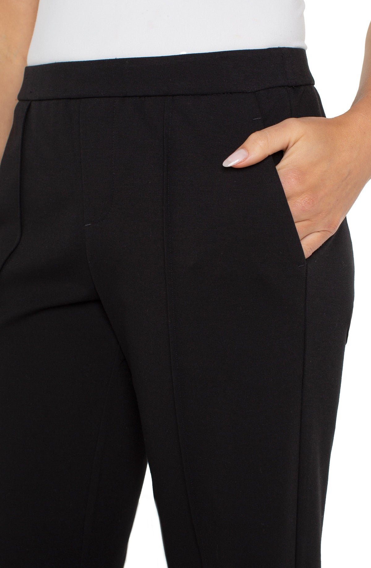 Kayla Wide Leg Pull-on Trouser