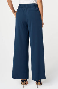 High Rise Pleated Wide Leg Trouser
