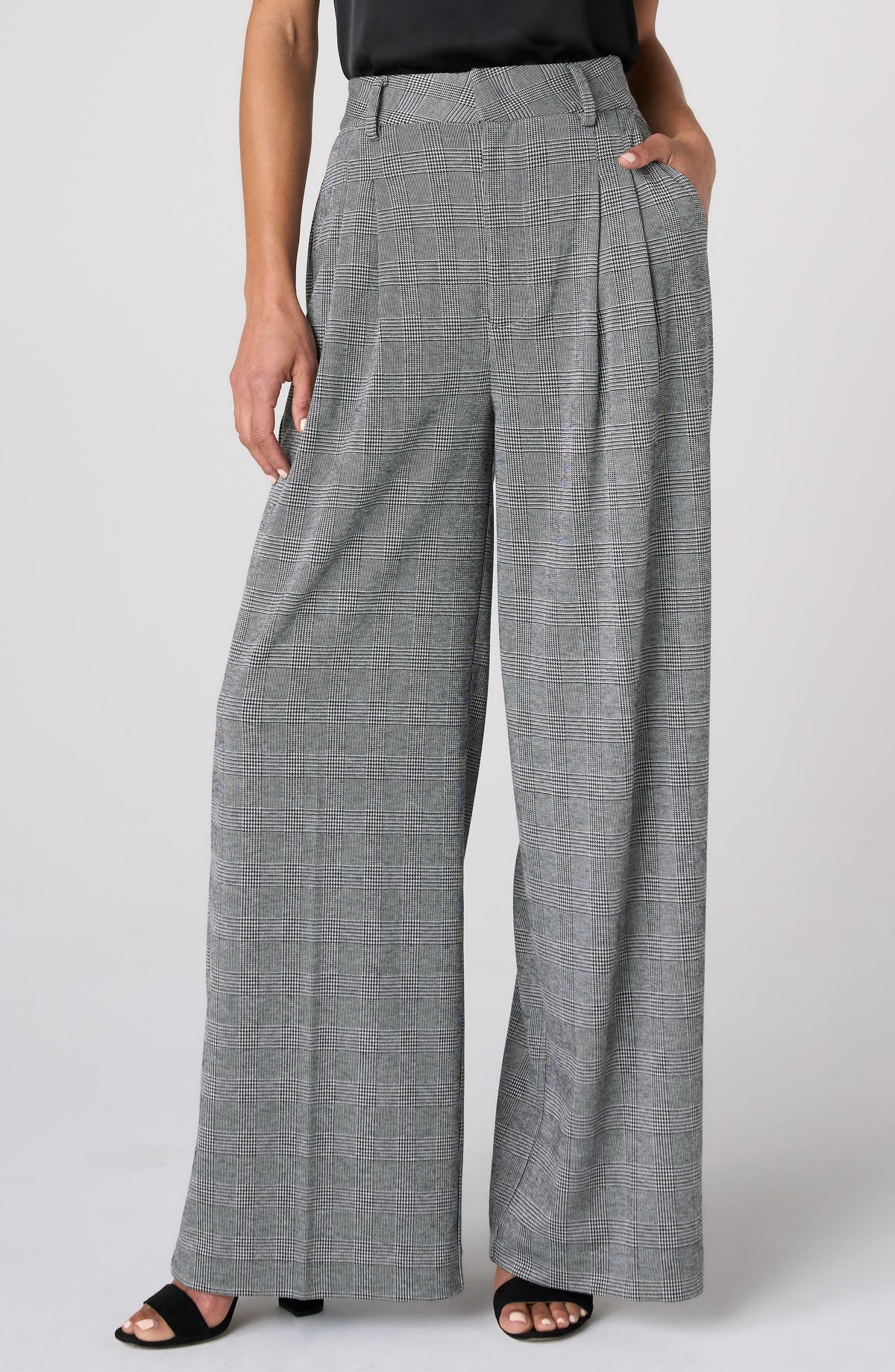 Brooke High Rise Wide Leg Trouser