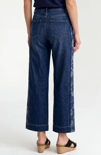Stride Wide Leg With Jacquard Blocking
