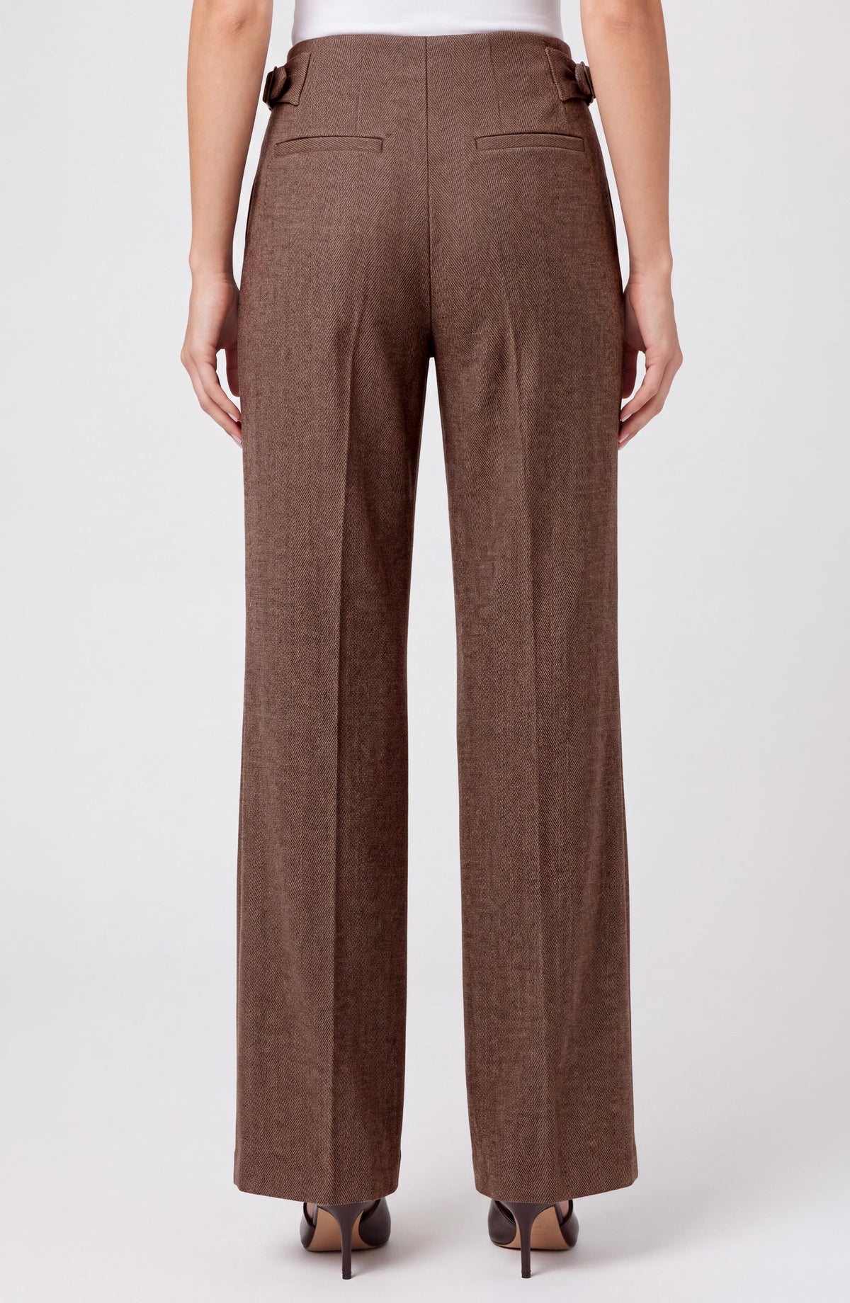 High Rise Pleated Trouser