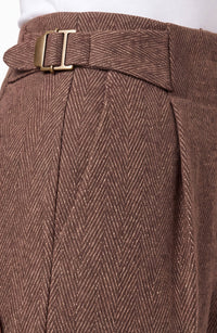 High Rise Pleated Trouser