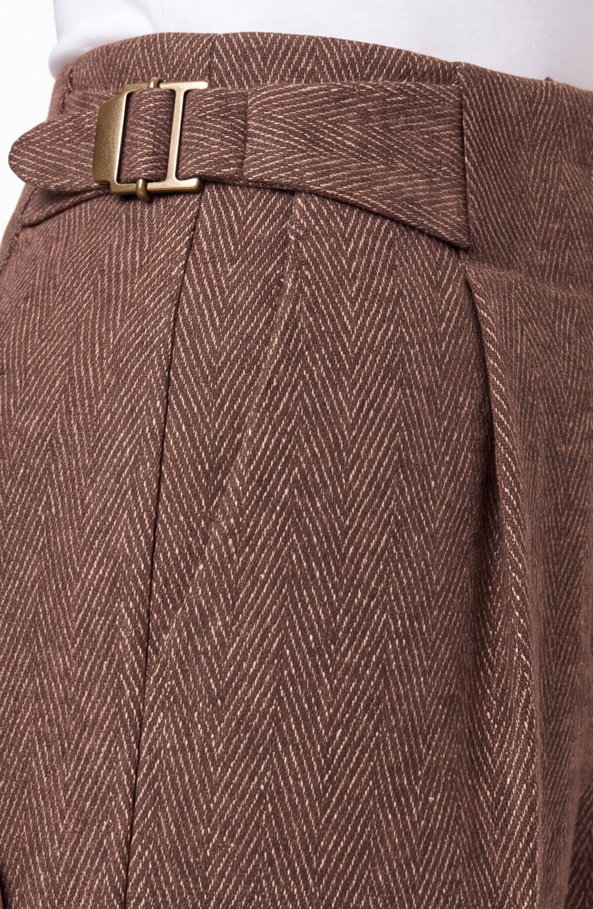 High Rise Pleated Trouser
