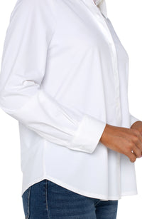 Long Sleeve Button Front Shirt