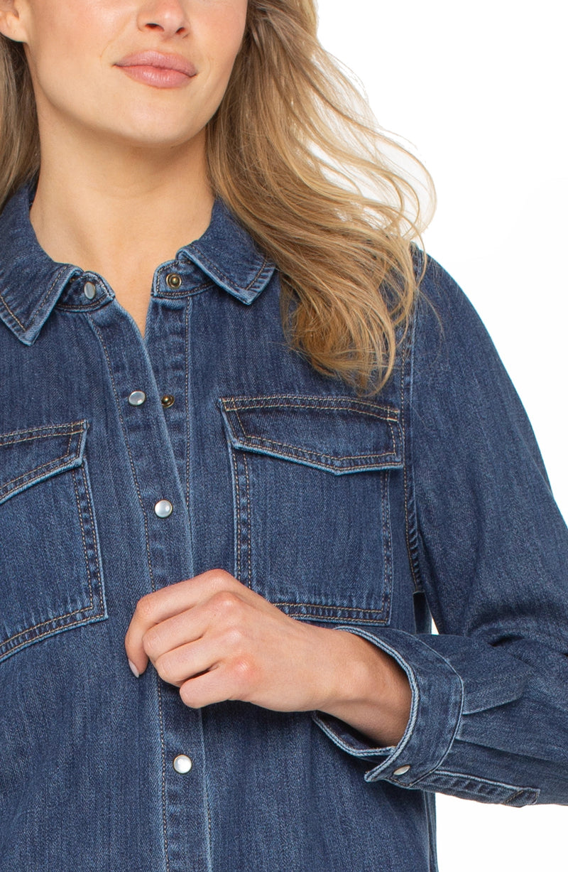 Button Down Shirt With Pockets
