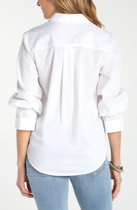 Adjustable Sleeve Button Top