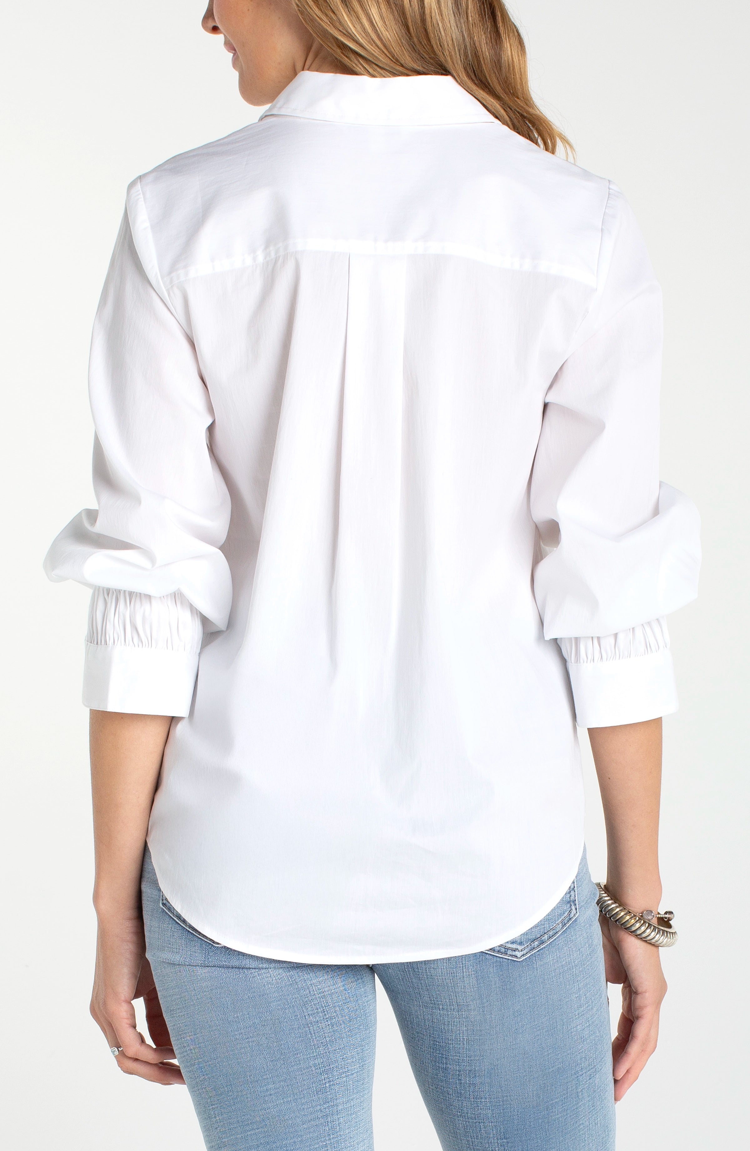Adjustable Sleeve Button Top