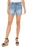 Vickie Fray Hem Shorts