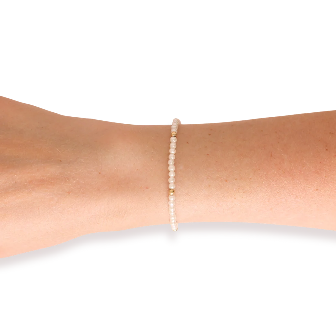 Lilly Pearl Bracelet in Gold